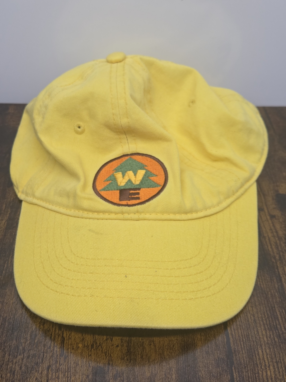 Disney Pixar UP Russell Wilderness Explorer Yellow Baseball Cap Hat Adult Size